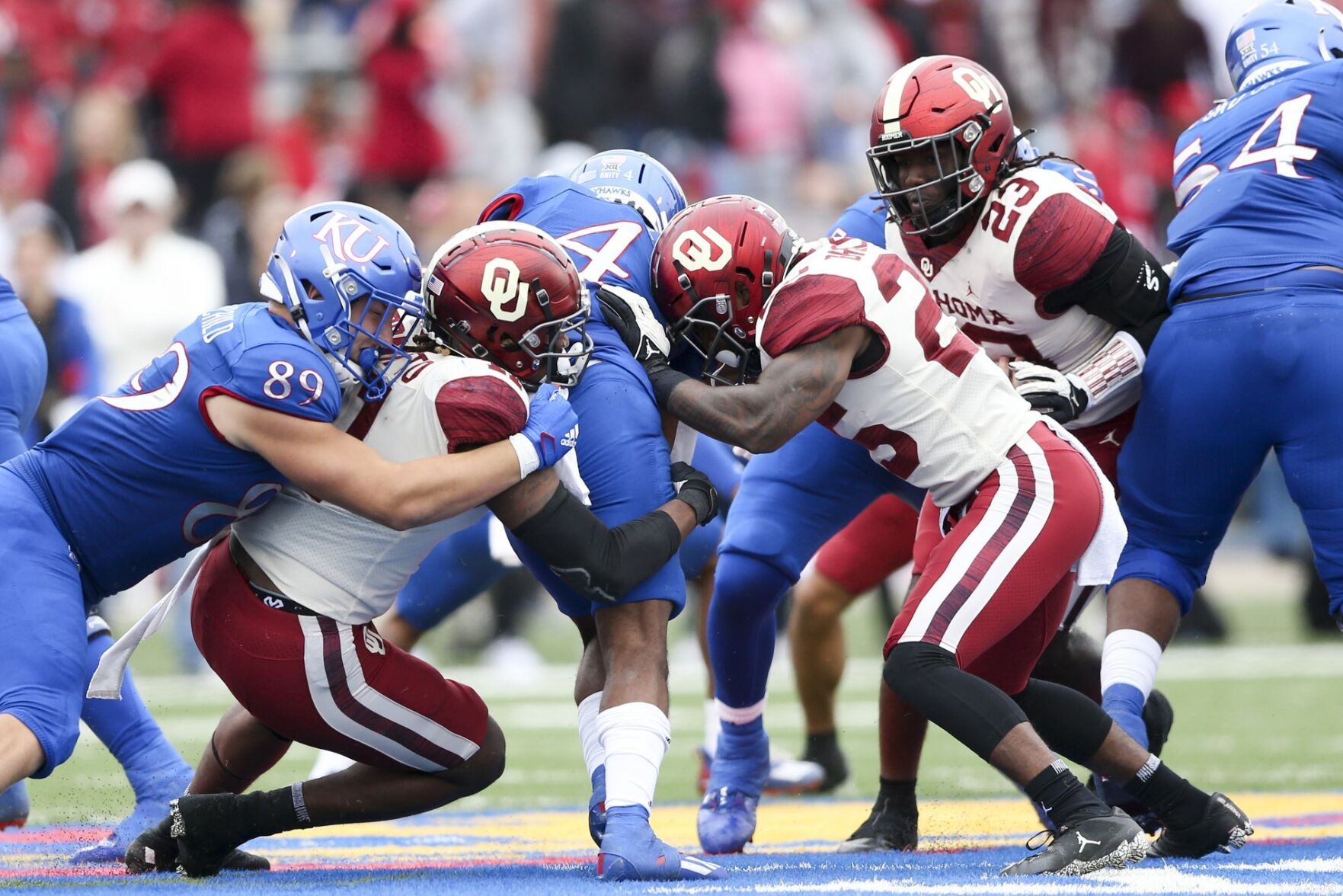 Oklahoma vs Kansas